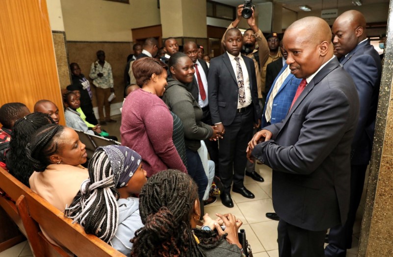 CS Kindiki Revisits Nyayo House To Oversee Passport Operations