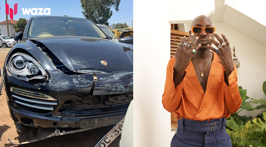Sauti Sol's Band Member, Bien Involved in a Car Accident