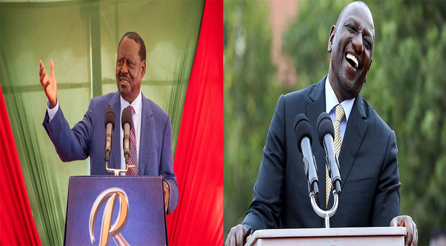 Raila warns Ruto to keep off county affairs