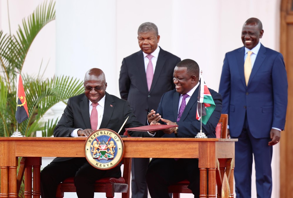 Kenya, Angola Sign Eleven Deals To Enhance Bilateral Relations
