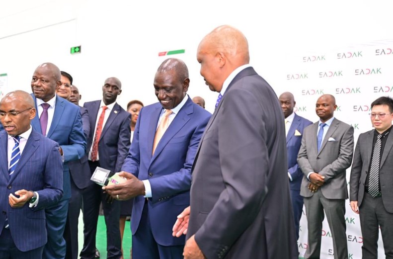 Ruto Unveils  First Smartphone Assembly Plant In Athi River