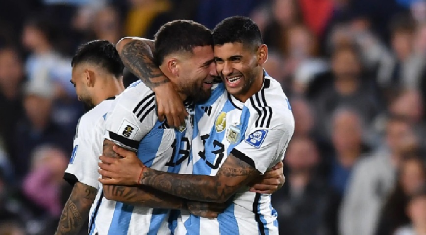 Argentina Wins Over Paraguay
