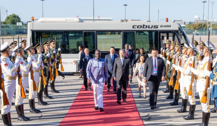 President Ruto In China For Infrastructure Development Talks