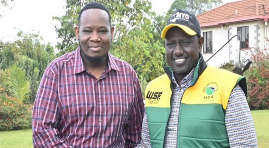 UDA Appoints Gospel Singer Rufftone To Oversee Nairobi Grassroots Elections