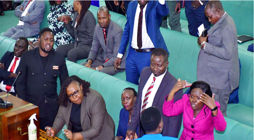 Chaos In Ugandan Parliament After Female MPs Threaten To Beat Male Legislator