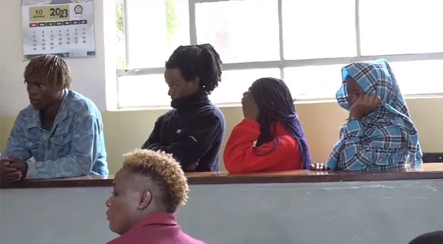 Four Suspects Caught On CCTV Robbing Residents In Kerugoya Arraigned in court
