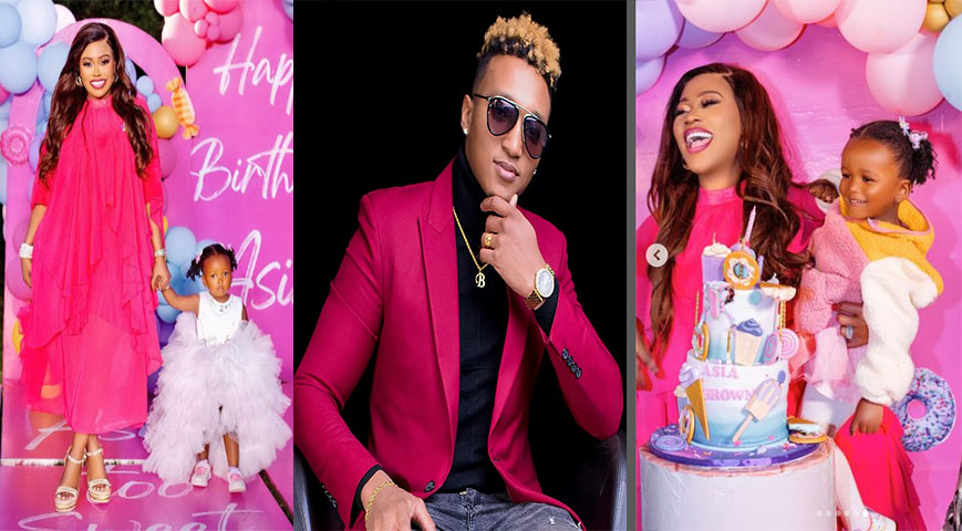 Vera Sidika explains why Brown Mauzo was missing from their daughter's birthday
