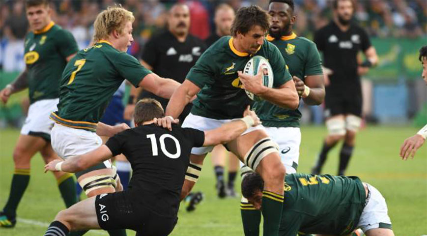 south Africa to face new Zealand in the rugby worldcup finals
