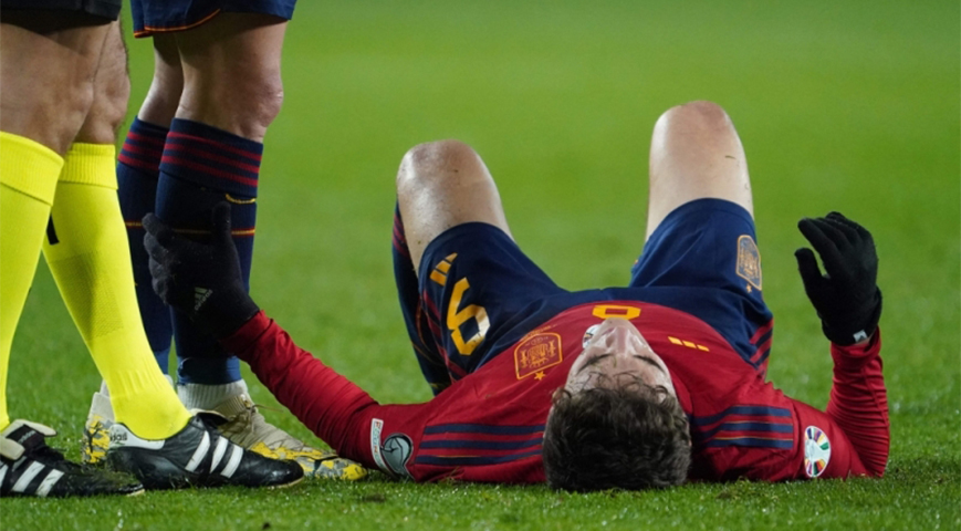 Barcelona Star Gavi 'Seriously Injured' In Spain Match