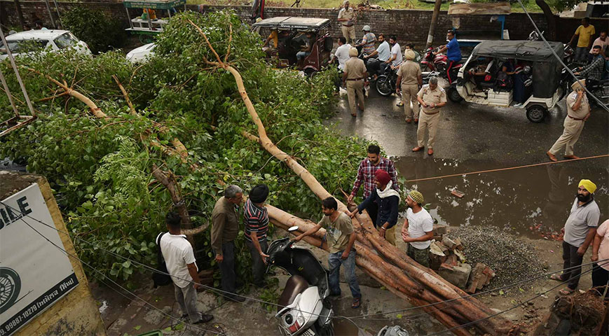 Lightning Strikes Kill 18 People In India