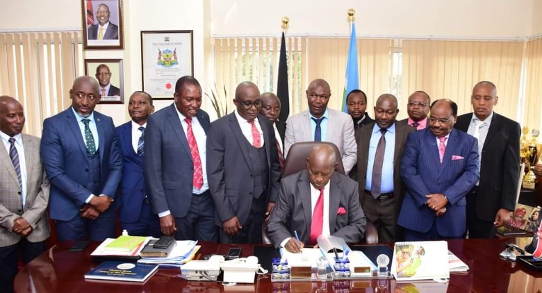 Governor Mutahi Signs Nyeri Finance Bill 2023 Into Law