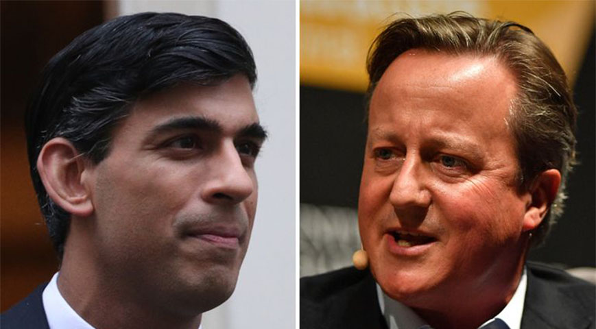 Cabinet reshuffle: UK's Sunak Brings Back David Cameron As Foreign Minister