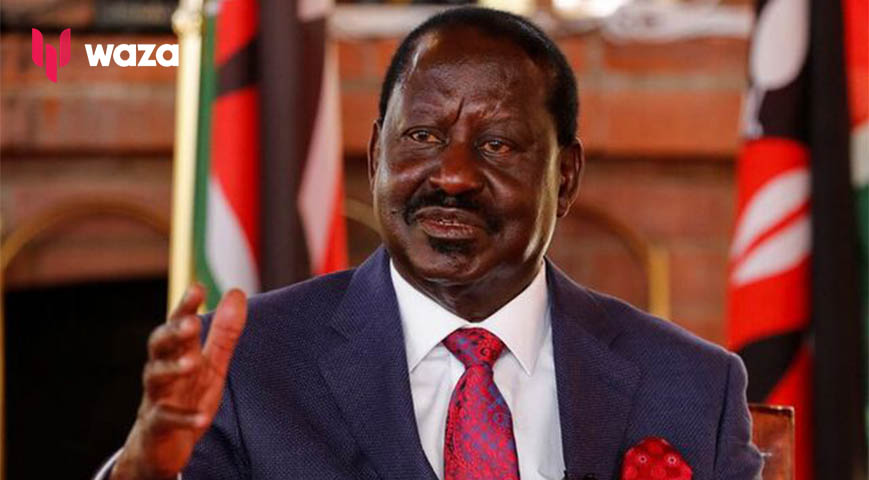 Ruto’s State Of The Nation Speech Was Addressed To People Living On The Moon - Raila