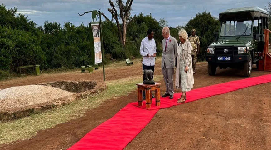 Tourism Ministry Rolls Out The Red Carpet For King Charles At Nairobi National Park