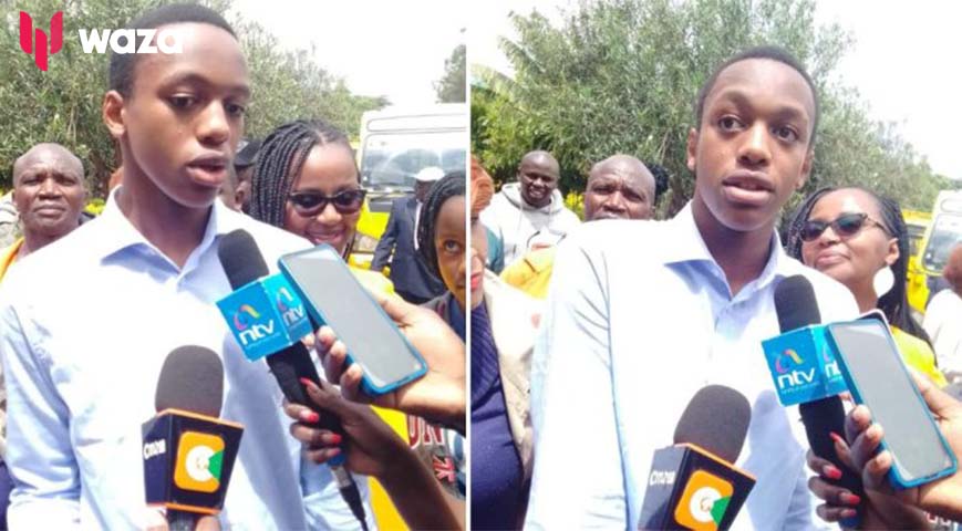 Top 2023 KCPE Candidate Michael Warutere Rewarded With Holiday Package By Viutravel
