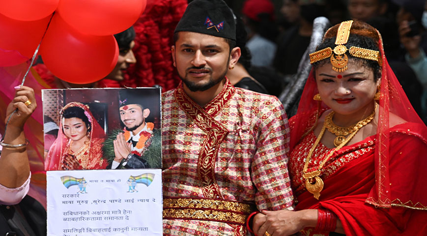 Nepal Registers Its First Same-Sex Marriage