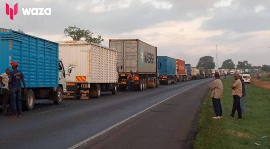 Motorists Stranded Overnight On Mombasa Road After Heavy Traffic Jam
