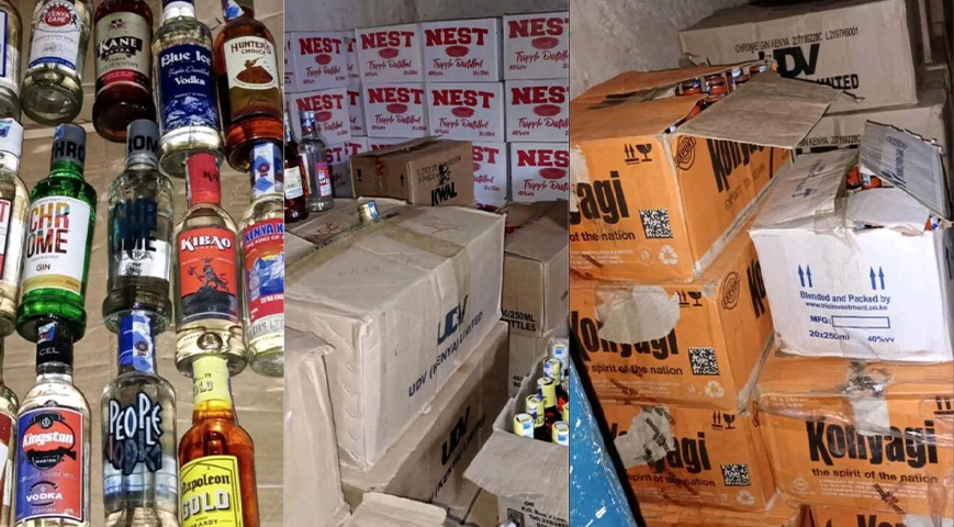 Angry Residents Storm Govt Store, Destroy Kes 4M Alcohol Exhibits