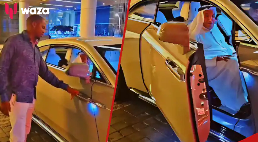 CS Moses Kuria Teases Senator Chesang Over Rolls Royce Blunder In Abu Dhabi