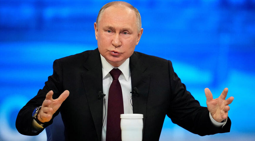 Putin Says Russia Is Ready To Talk On Ukraine