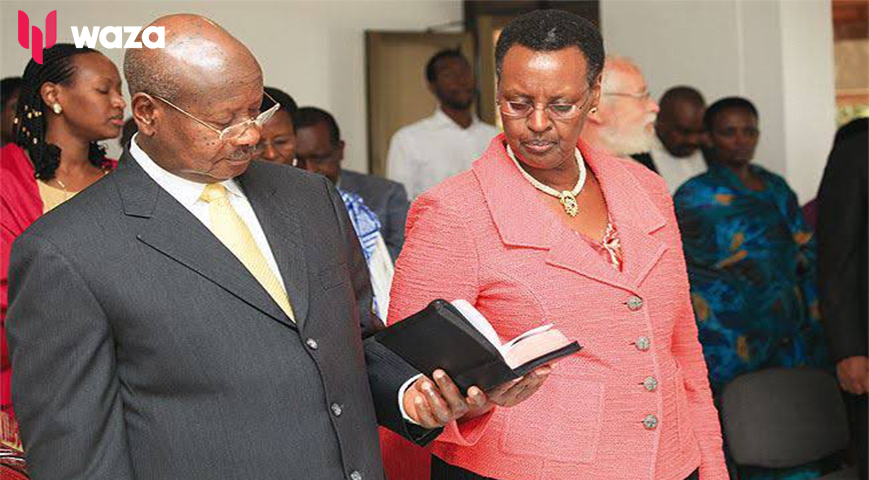 Uganda's First lady tests positive for Covid 19, Museveni confirms