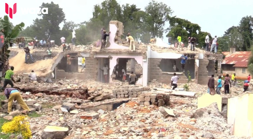Former CS Amina Mohamed's Kakamega Home Demolished