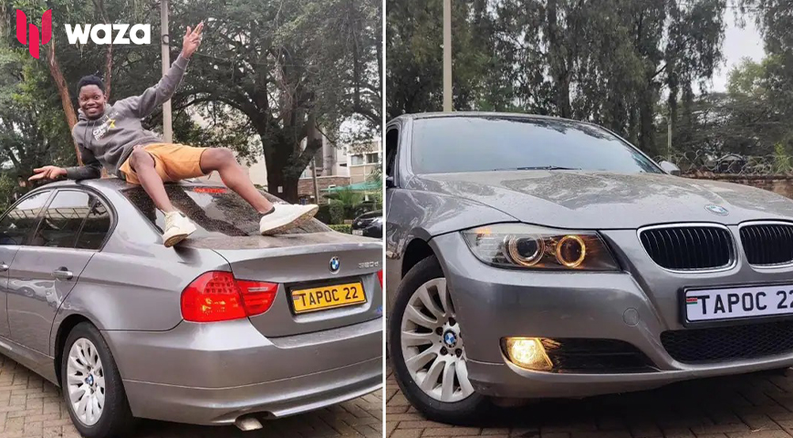 2Mbili Appeals For Financial Help To Buy A BMW X4 Worth Ksh 7 Million