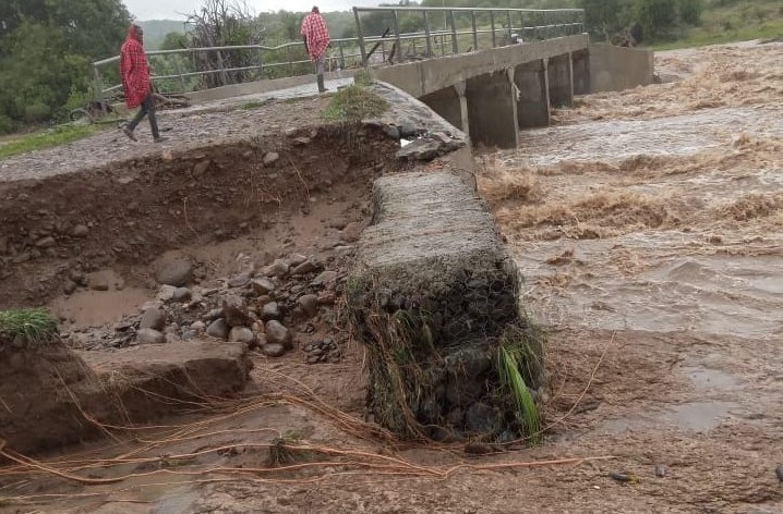Three Escape Death After Tractor Sticks In Mud Narok