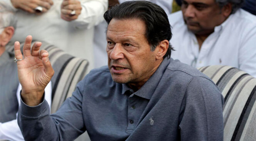 Pakistan’s former prime minister Imran Khan