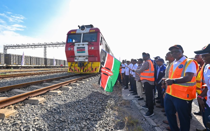 Kenya Railways Receives 50 Freight Wagons From China