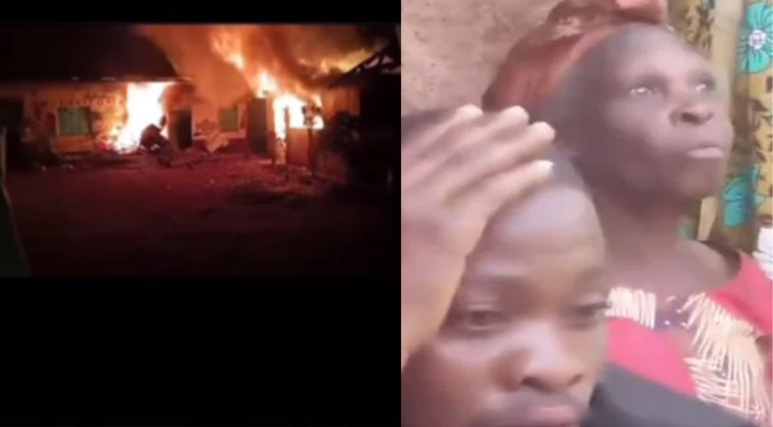 Kirinyaga residents burn down a liquor store after the death of five