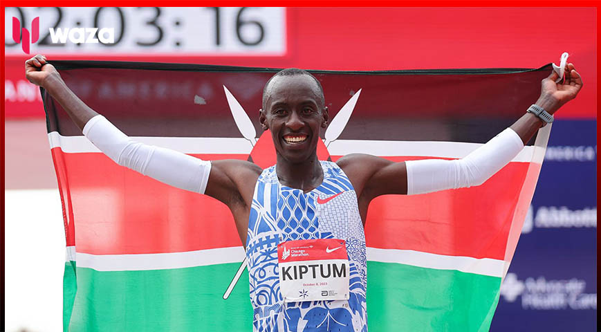 Image of athlete Kelvin Kiptum