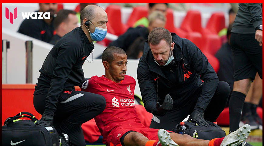 Liverpool's Thiago Suffers Fresh Injury Blow