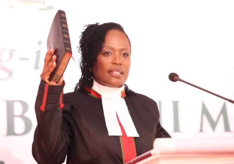 Winfridah Mokaya sworn in As Chief Registrar of Judiciary