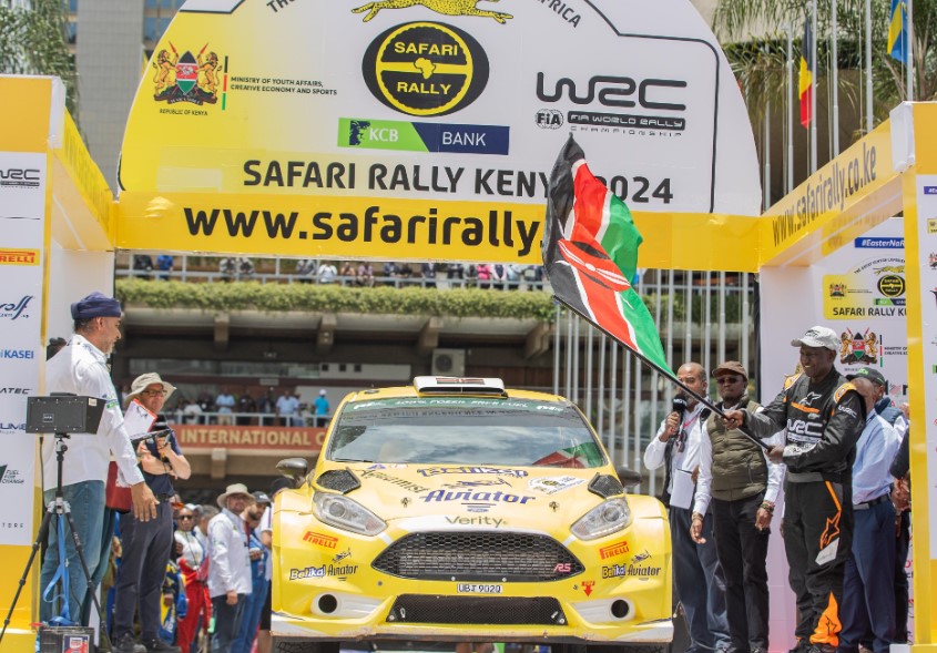 President Ruto Officially Flags Off WRC Safari Rally Event