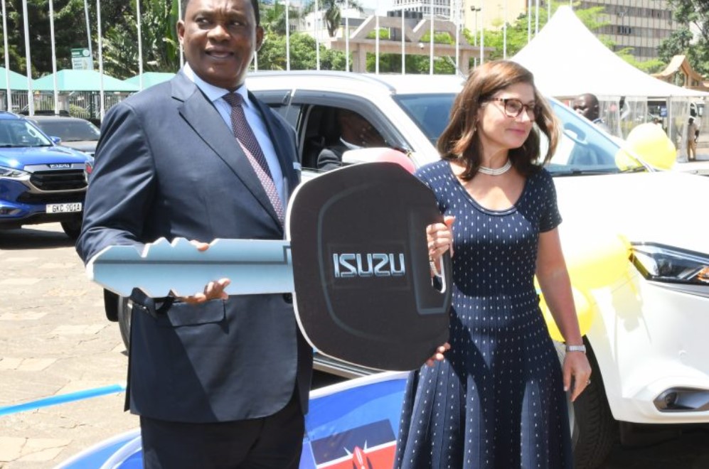 EU Donates 12 Vehicles To  Counties To Enhance Justice Delivery