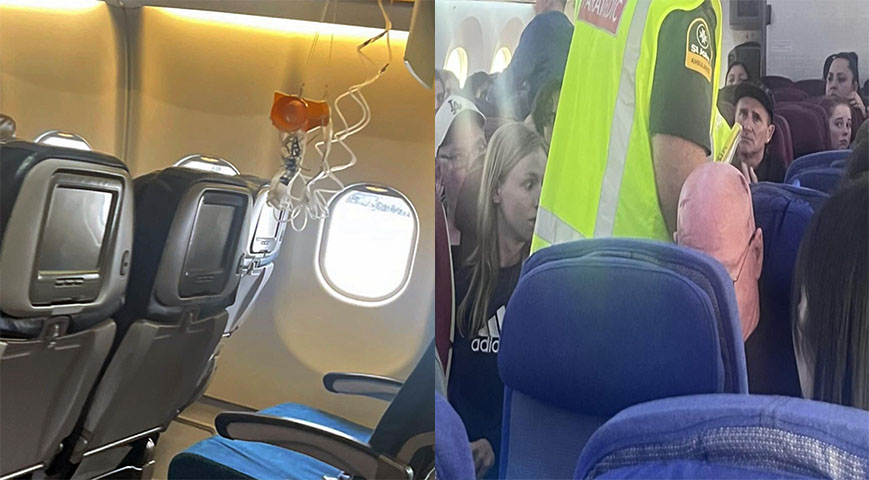 Dozens Injured On Flight After Passengers ‘Flew Through Cabin’