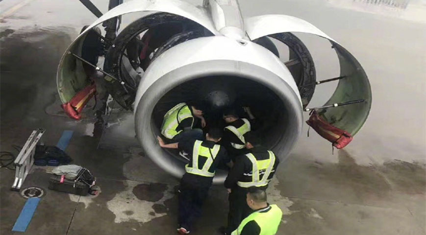 China Flight Delayed After Passenger Throws Coins Into Engine