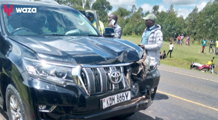 Governor Barchok’s vehicle involved in road accident