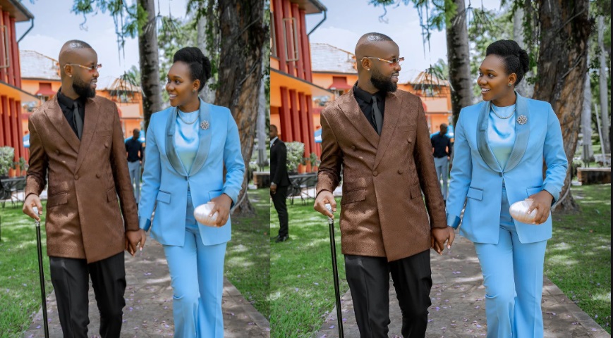 Eddy Kenzo Weds Minister Nyamutoro In A Private Wedding