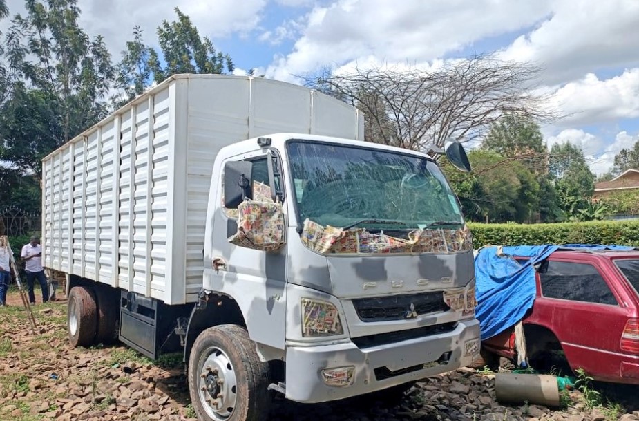 DCI Arrests One After Lorry Stolen From Garage Recovered