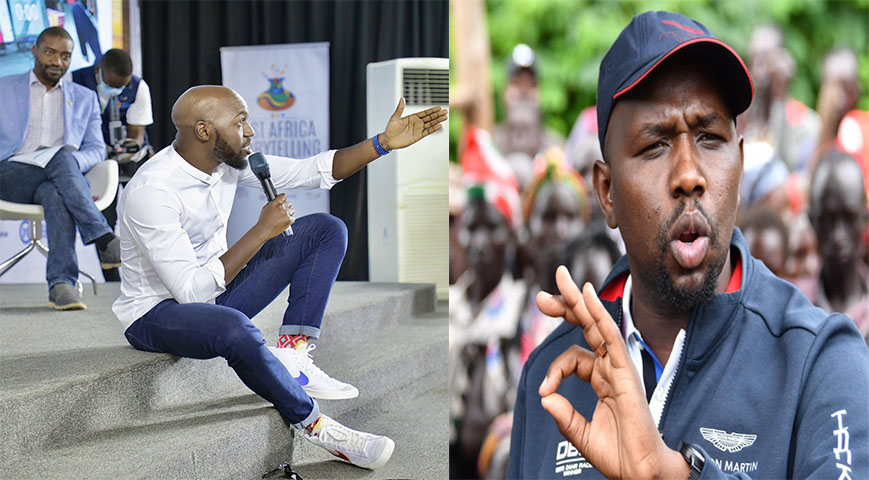 Larry Madowo, Murkomen In War Of Words Over State Of JKIA
