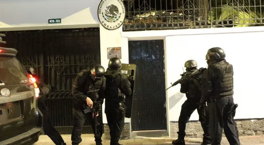 Mexico Takes Ecuador To World Court Over Embassy Raid