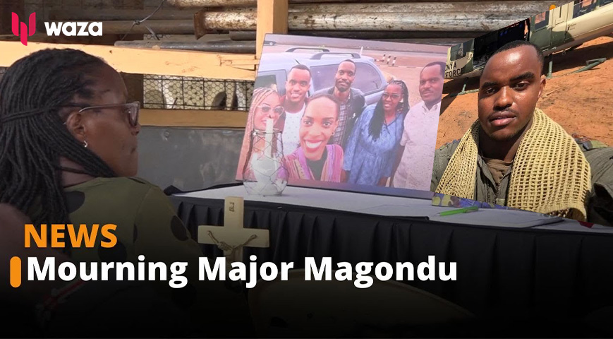 Major George Magondu: Family Mourns 29-Year-Old Pilot Of Ill-Fated Military Helicopter