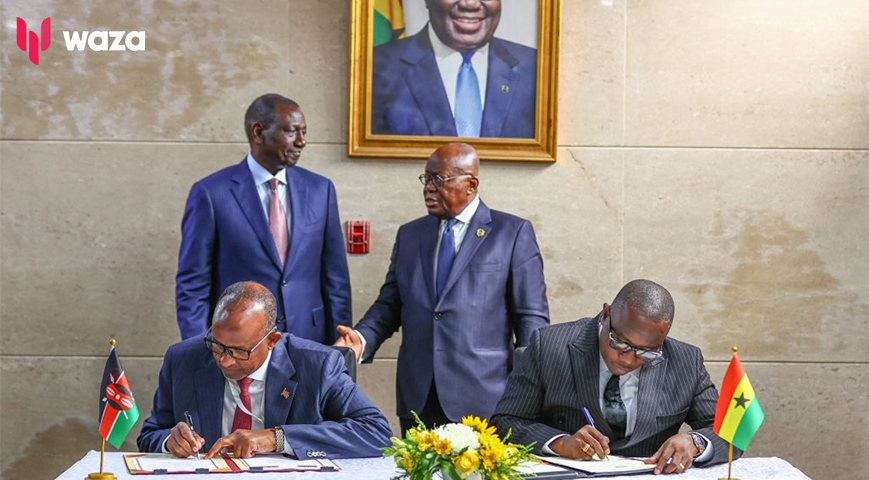 Kenya, Ghana Sign 7 MoUs To Strengthen Bilateral Relations