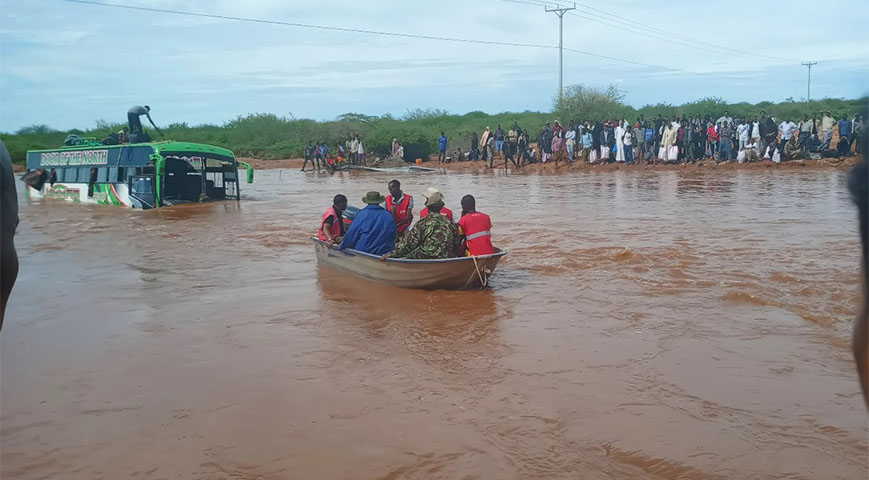 hundreds displaced by floods in Kirinyaga