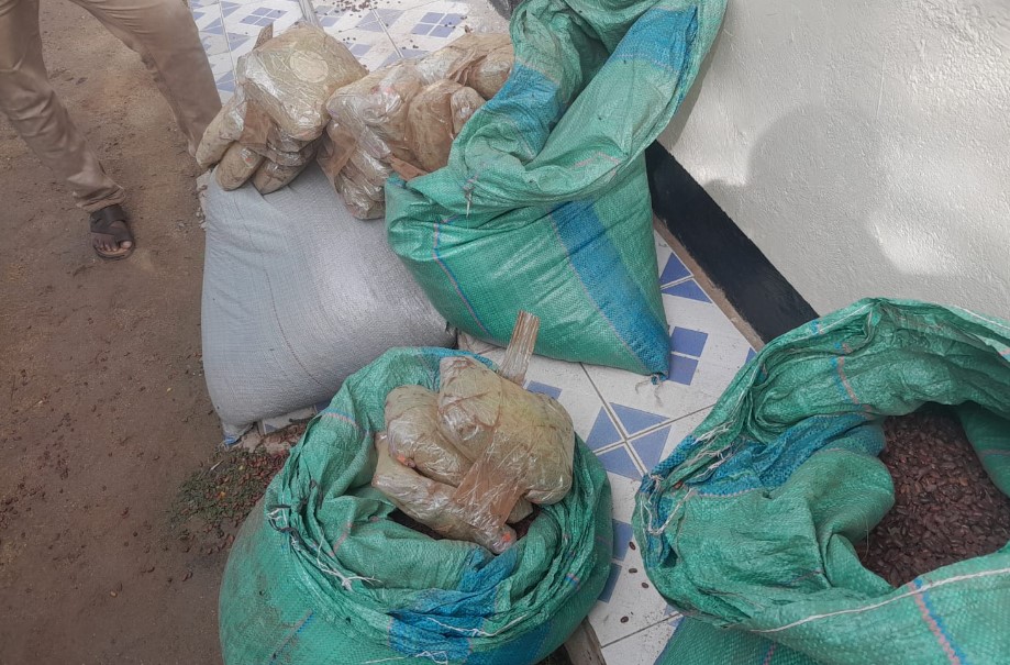 DCI Seizes Kes 435K Bhang Stashed In Bean Sacks  In Moyale