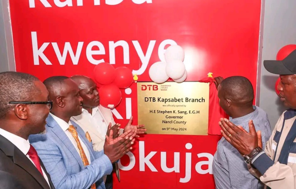 Diamond Trust Bank Unveils New Branch In Kapsabet Town