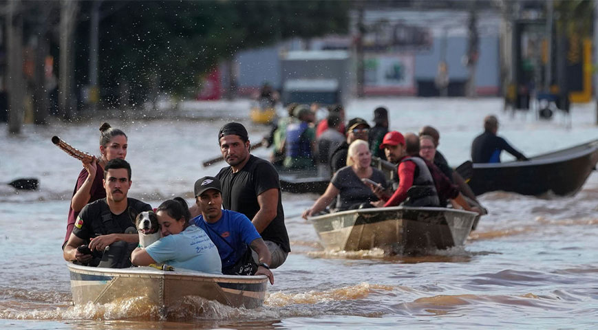 At least 130 people killed by flooding in Brazil