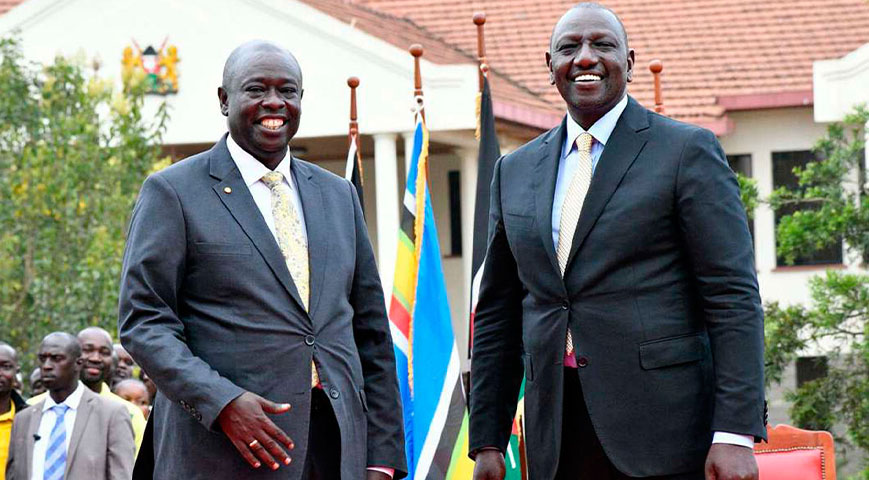 Deputy President Rigathi and President Ruto